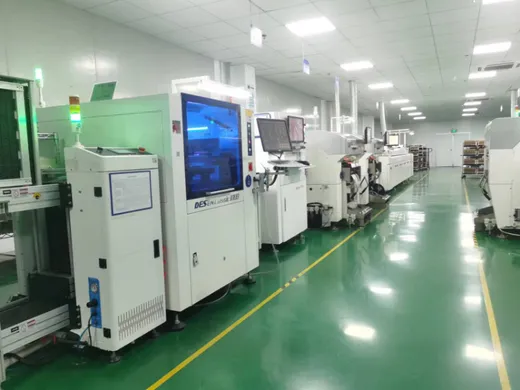SMT production line at the Nesoul projector factory