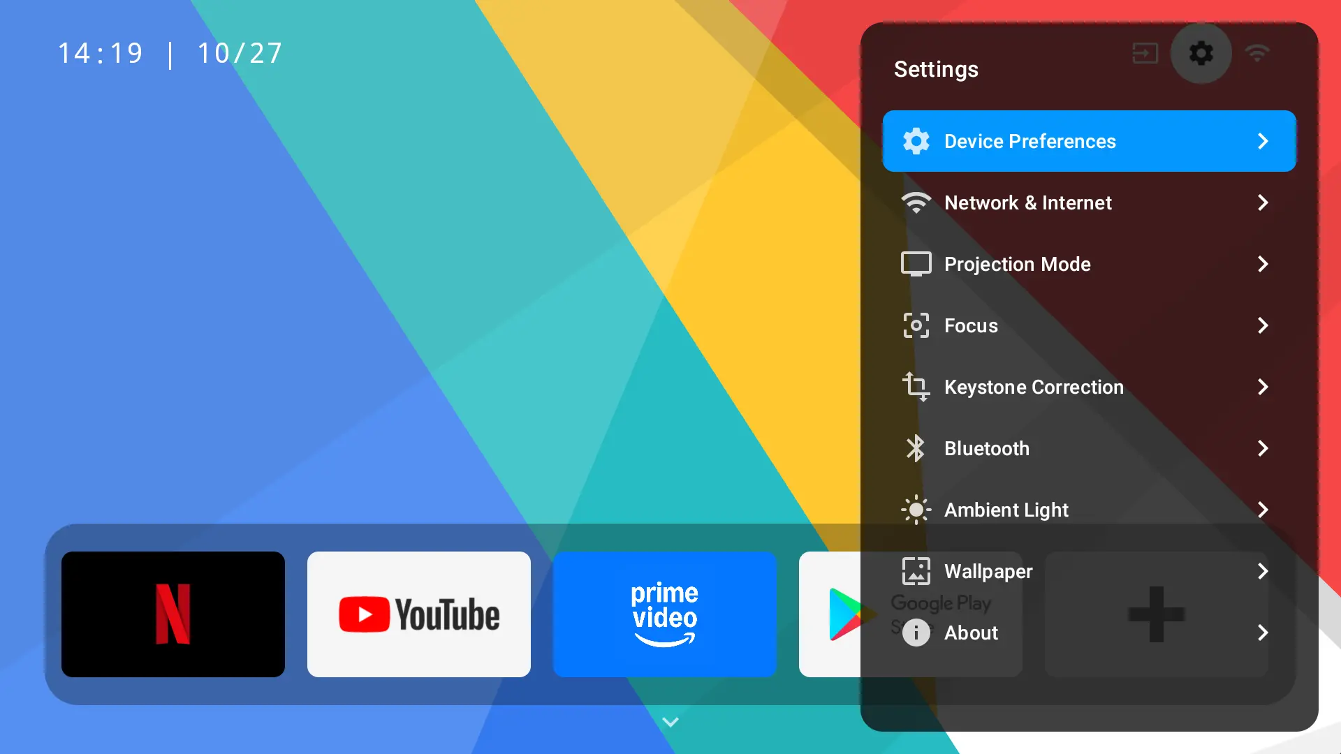 White Noise Modes & Ambient Light Settings